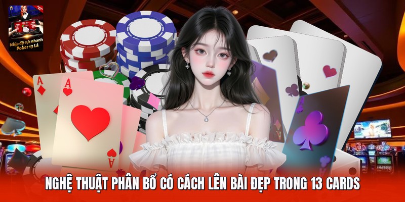 Nghệ thuật phân bổ có cách lên bài đẹp trong 13 cards