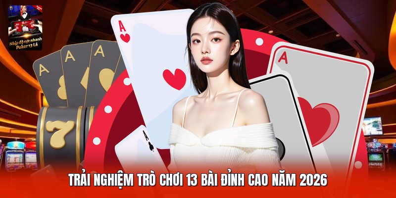 Trải nghiệm trò chơi 13 bài đỉnh cao năm 2026